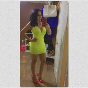 Windsor Neon Mini dress